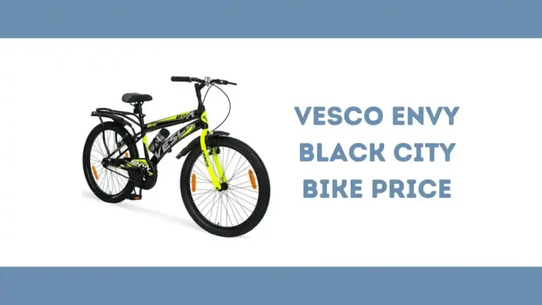 Vesco Envy Black City Bike